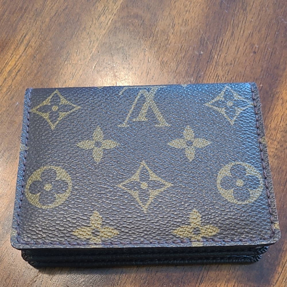Luxury Monogram Canvas Wallet